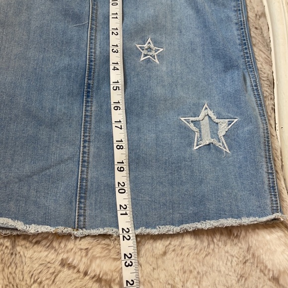 Buffalo David Bitton Ivy Starling Star Denim Skirt - Picture 7 of 9